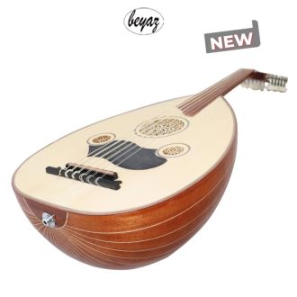 E-Akustik Oud mit Stegtonabnehmer Oud With Sadle Pickup