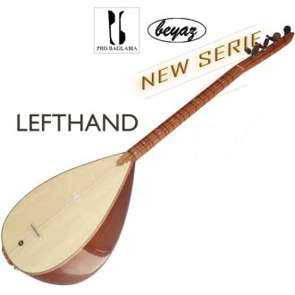 2728 Linkshand Pro Mahagoni E AKUSTIK Baglama Kurzhals 39K Auswahl mit EQ USB
