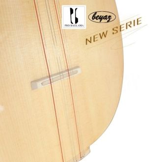 Elektroakustische Saz Baglama Kisasap EQ-USB JOYO Beyaz direkt vom Hersteller