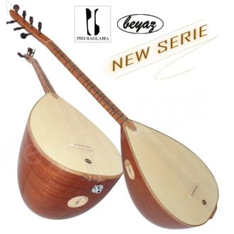Pro Mahagoni Baglama Saz Kurzhals 39 cm