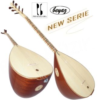 Pro Mahagoni Baglama Saz Kurzhals 39 cm