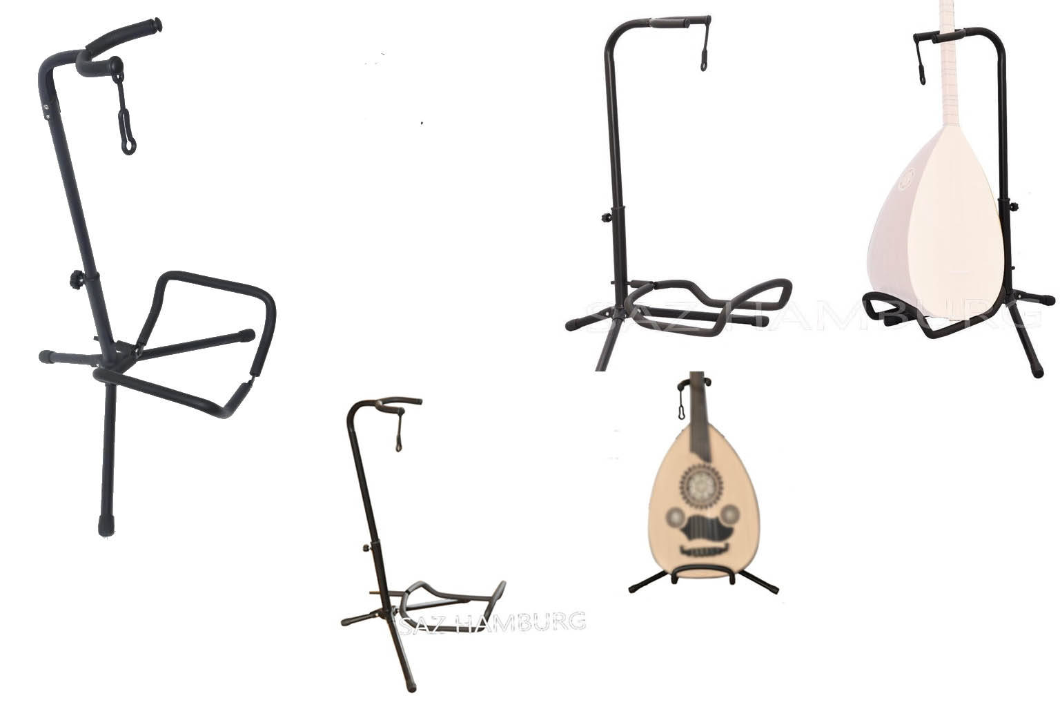 Baglama Saz Ständer und Musikständer